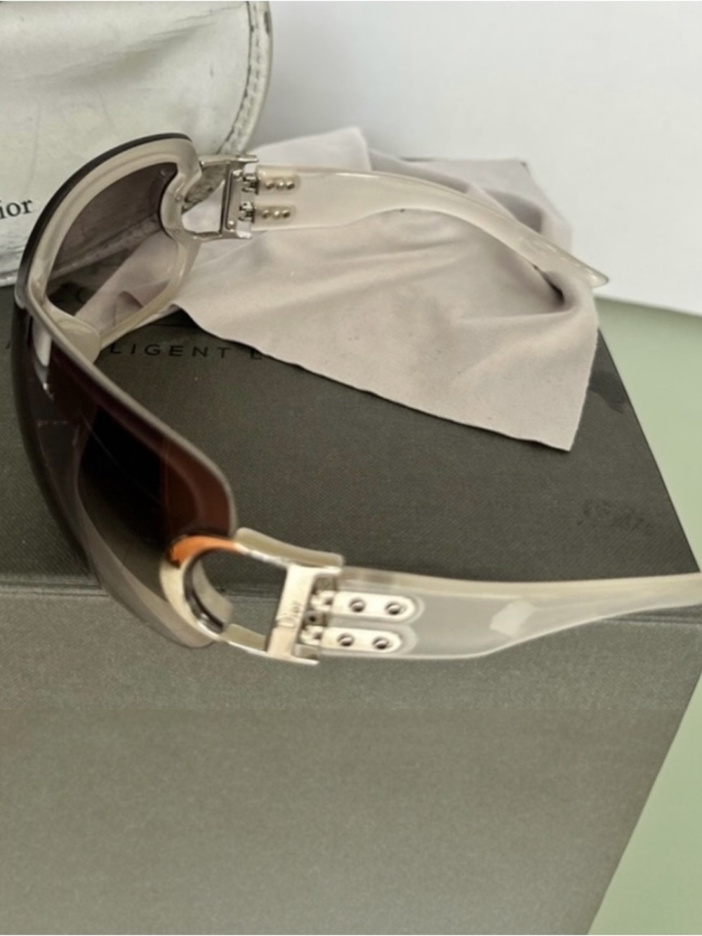 Christian Dior Airspeed 2 Shield Sunglasses – Y2K - Picture 12 of 15